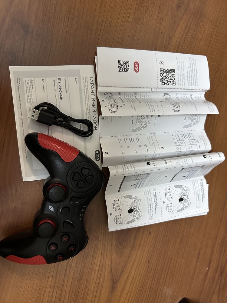 Бездродотивий геймпад ergo GP-400