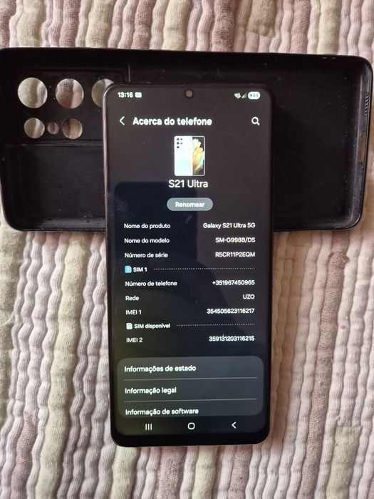 Tenho para venda ou possivel troca esta samsung S21 ultra