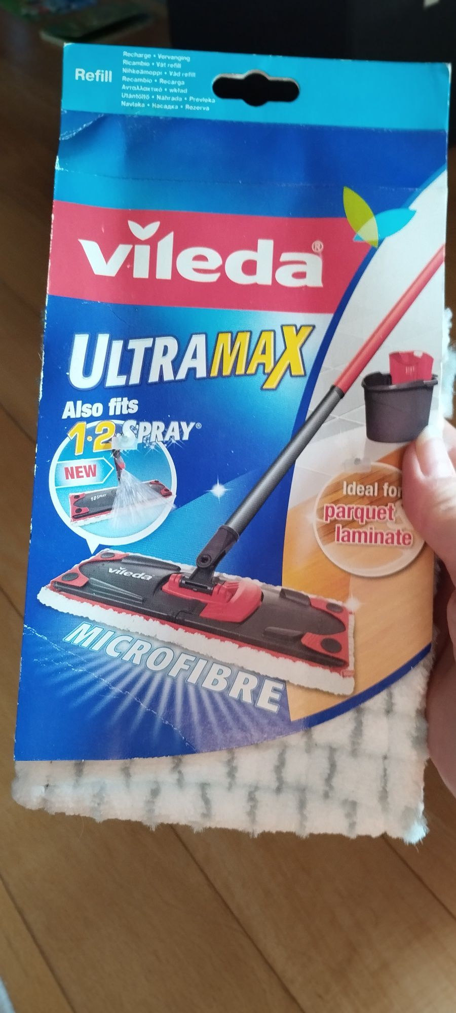 Nowy wkład do Mopa Vileda Ultramax Microfibre Also Fits - 2szt