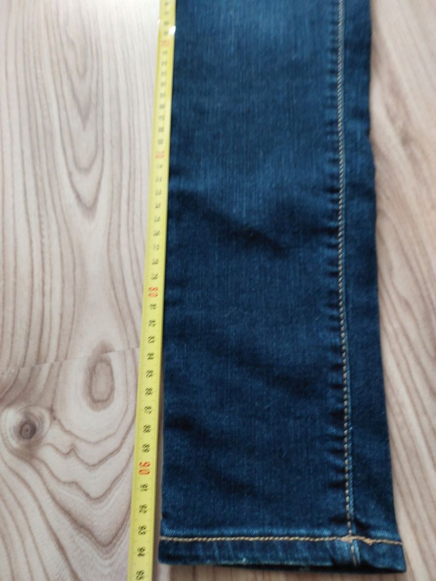 Nowe spodnie damskie Levis 710 super skinny 176 cm