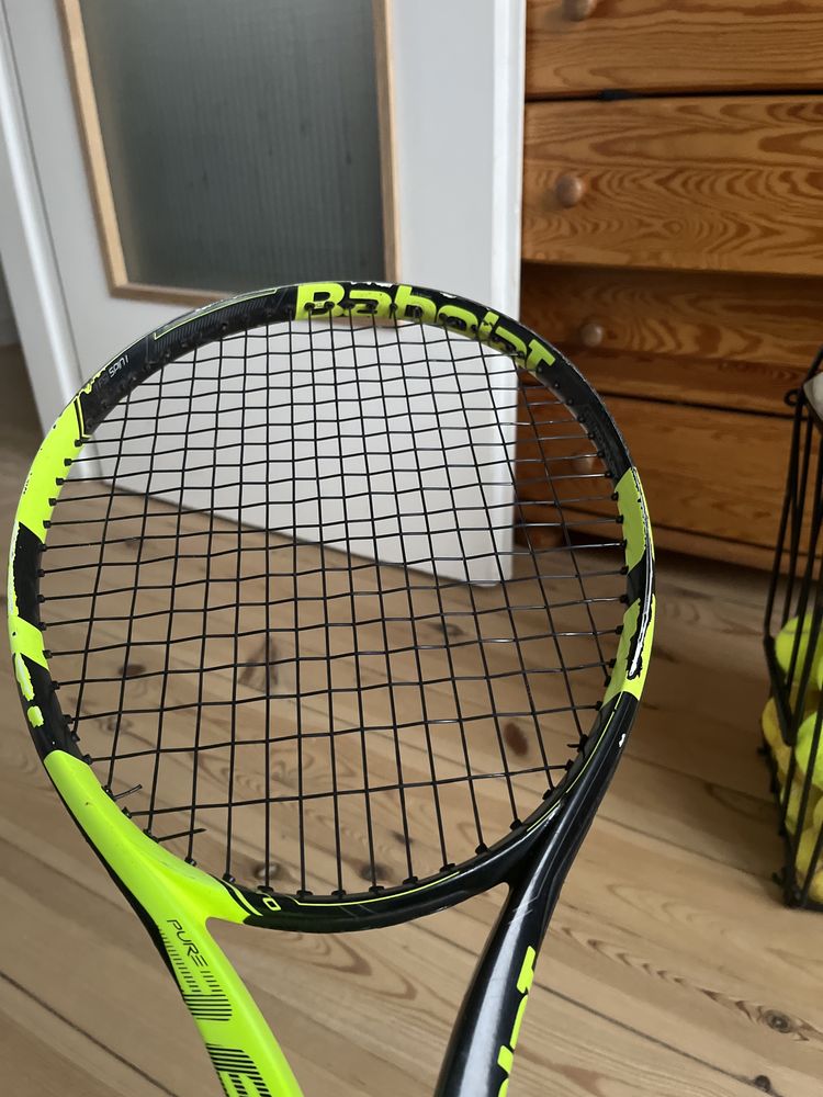 Babolat aero pure drive, naciag msv focus hex 25/24kg grip 4