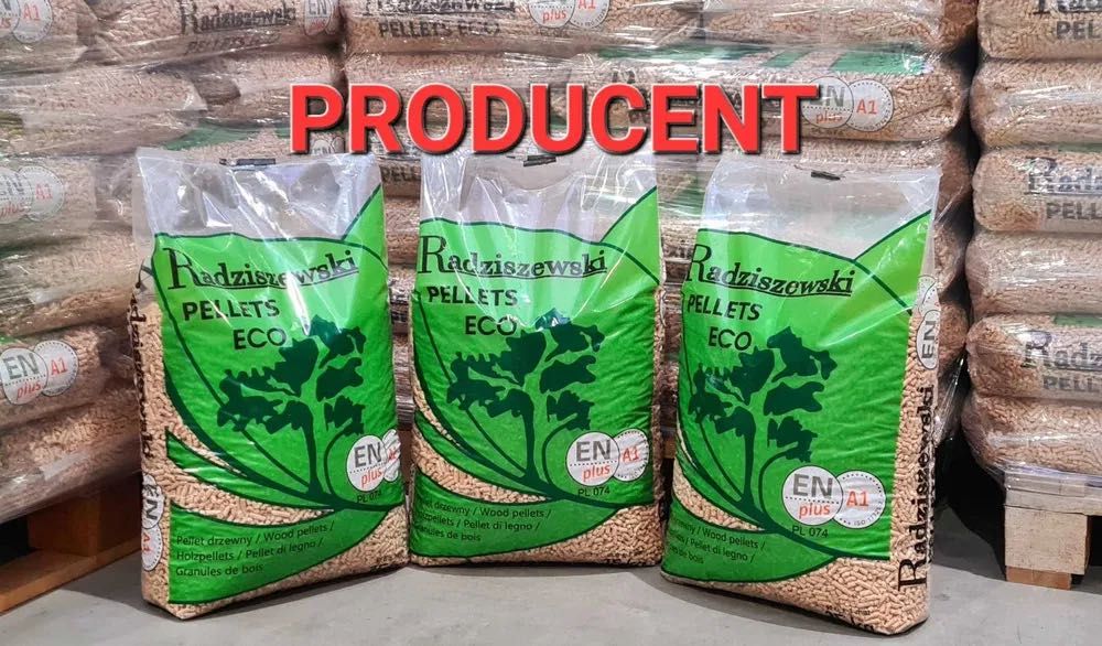 Pellet, palet brzozowy, certyfikowany, dowóz gratis