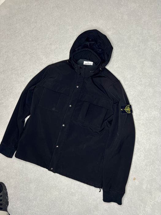 Куртка Stone Island soft shell -R оригинал винтаж размер M - L