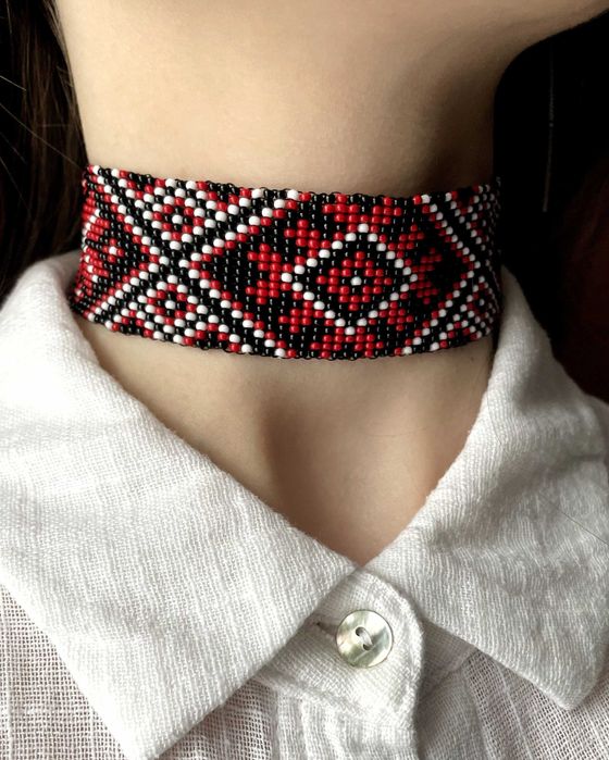 Ґердан з бісеру, традиційна прикраса