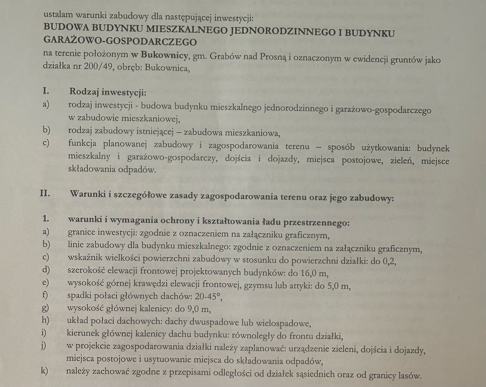 Działka budowlana - Bukownica, ulica Słoneczna (gm. Grabów nad Prosną)