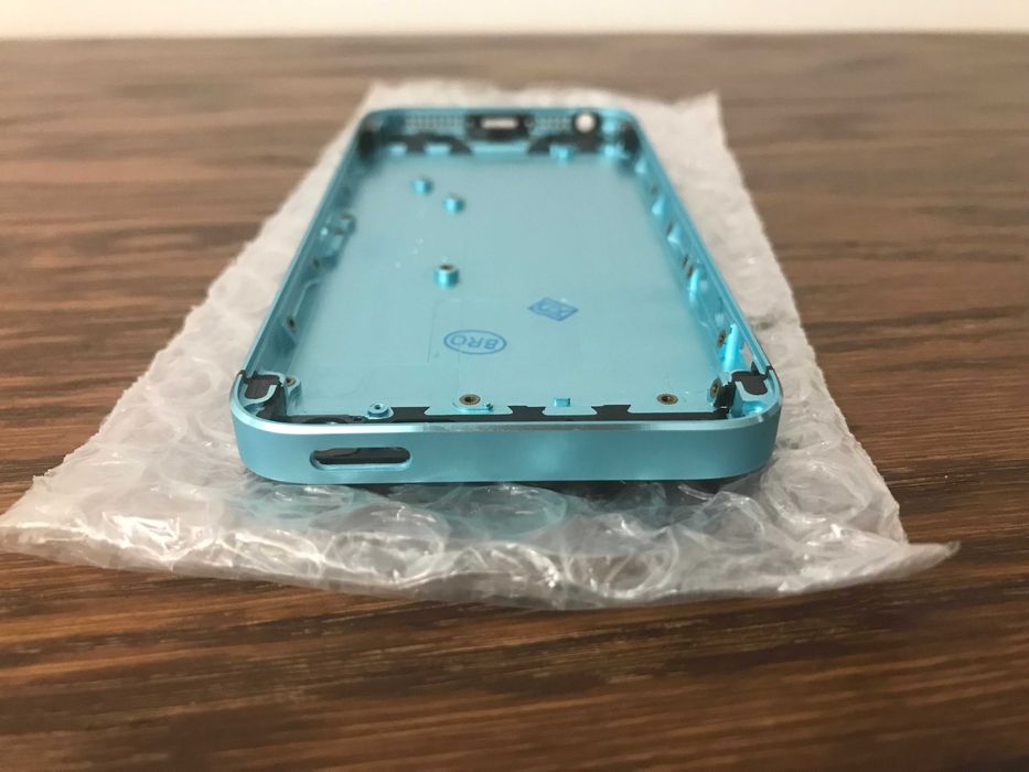 iphone 5 apple korpus obudowa błękitna baby blue