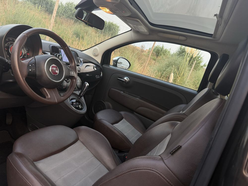 Fiat 500 - Caixa Automática c/ GPS e CarPlay - 1.2 Dualogic