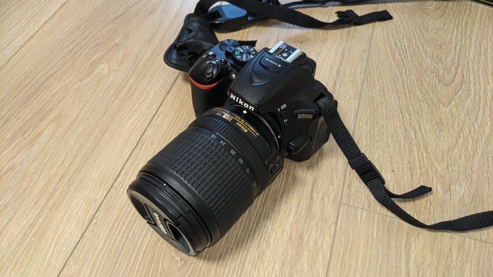 Фотоапарат дзеркальний Nikon 5500 kit 18-140mm VR