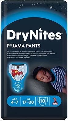 Підгузки-трусики Huggies DryNites для хлопчиків 4-7 років 10 шт