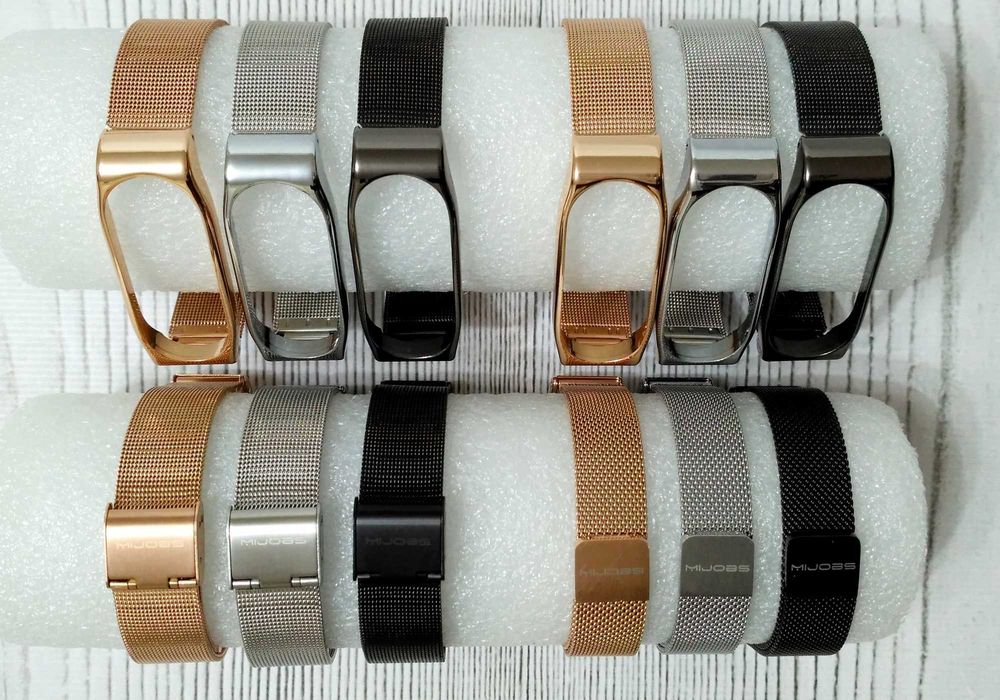 Ремешок браслет Xiaomi Mi Band 3/4 MiBand 3/4 ми бенд 3/4 milanese