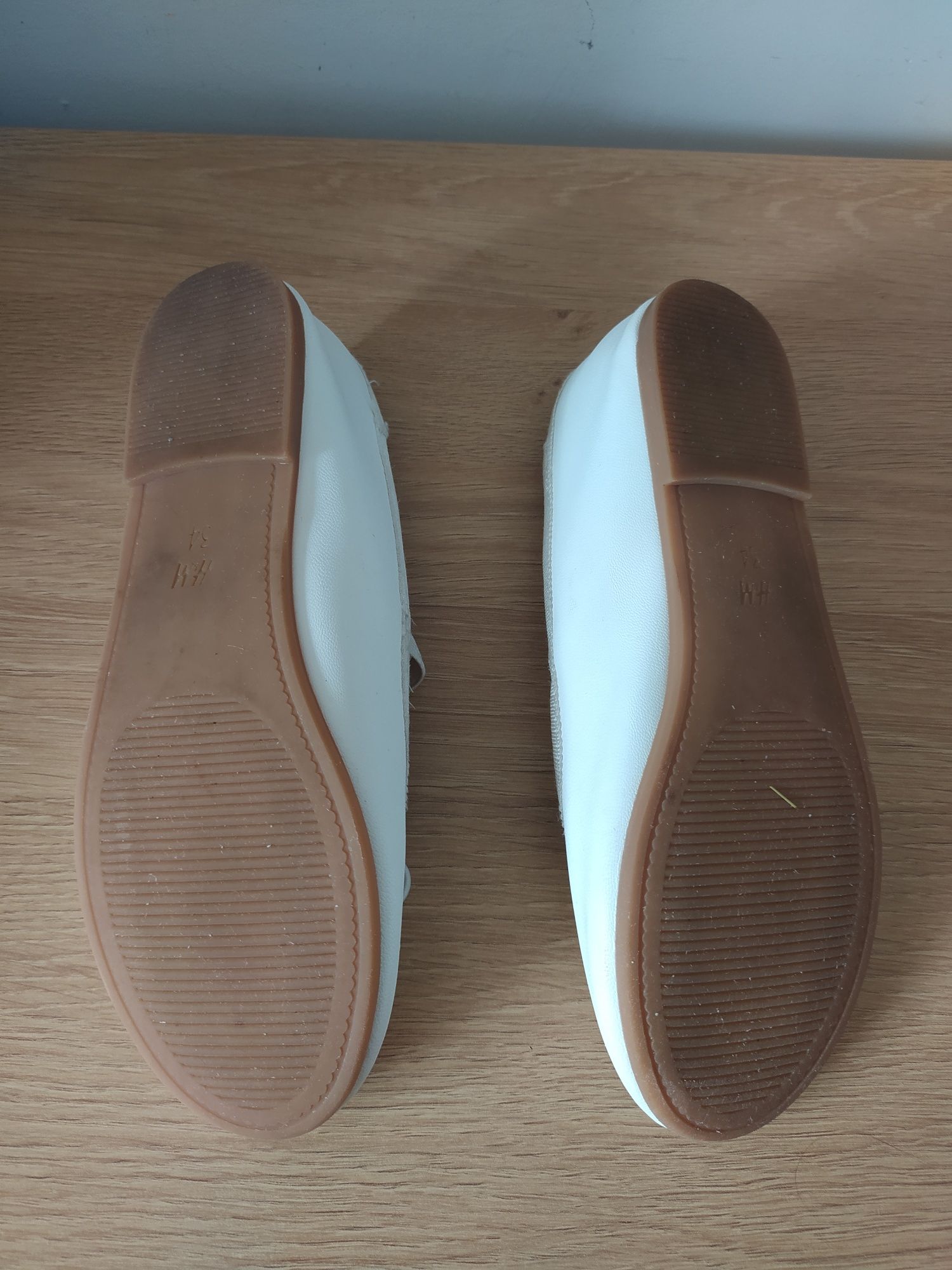 Baleriny H&M 34 białe