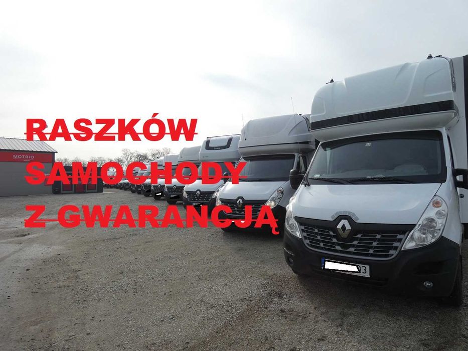 MASTER MOVANO plandeka 8,9,10 ep winda leasing skrzyniowy