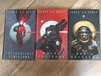 Książki z serii the expanse, części 1-3