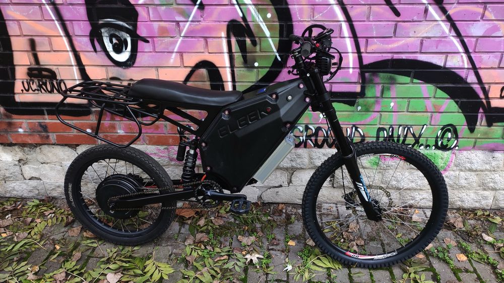 Электровелосипед Eleek Atom 3000w 72v байк electric enduro