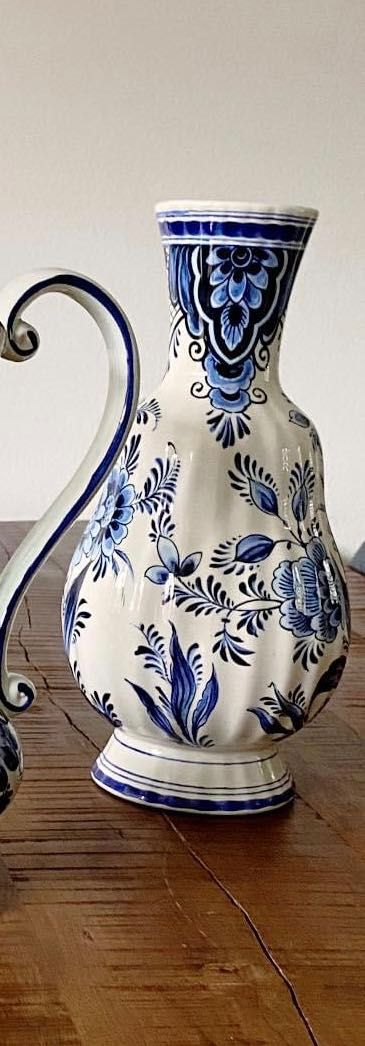 Starocie Śliczny wazon , stara ceramika