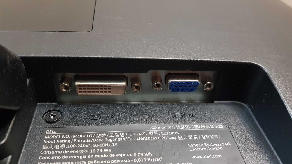 Telewizor Philips oraz monitor Dell 22 cale