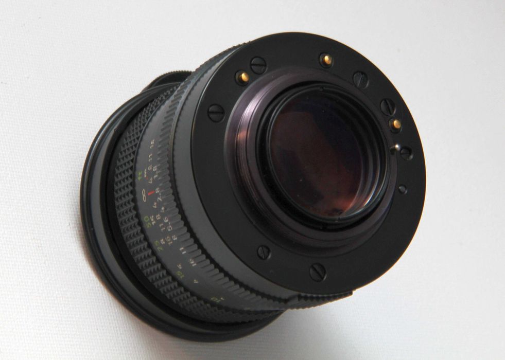 Obiektyw M42 CARL ZEISS JENA PANCOLAR 1,8/80 mm MC Electric 
z futerał