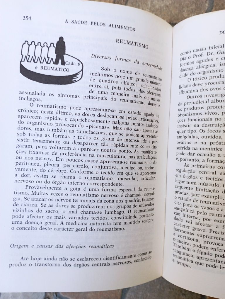 Livro A saúde pelos alimentos