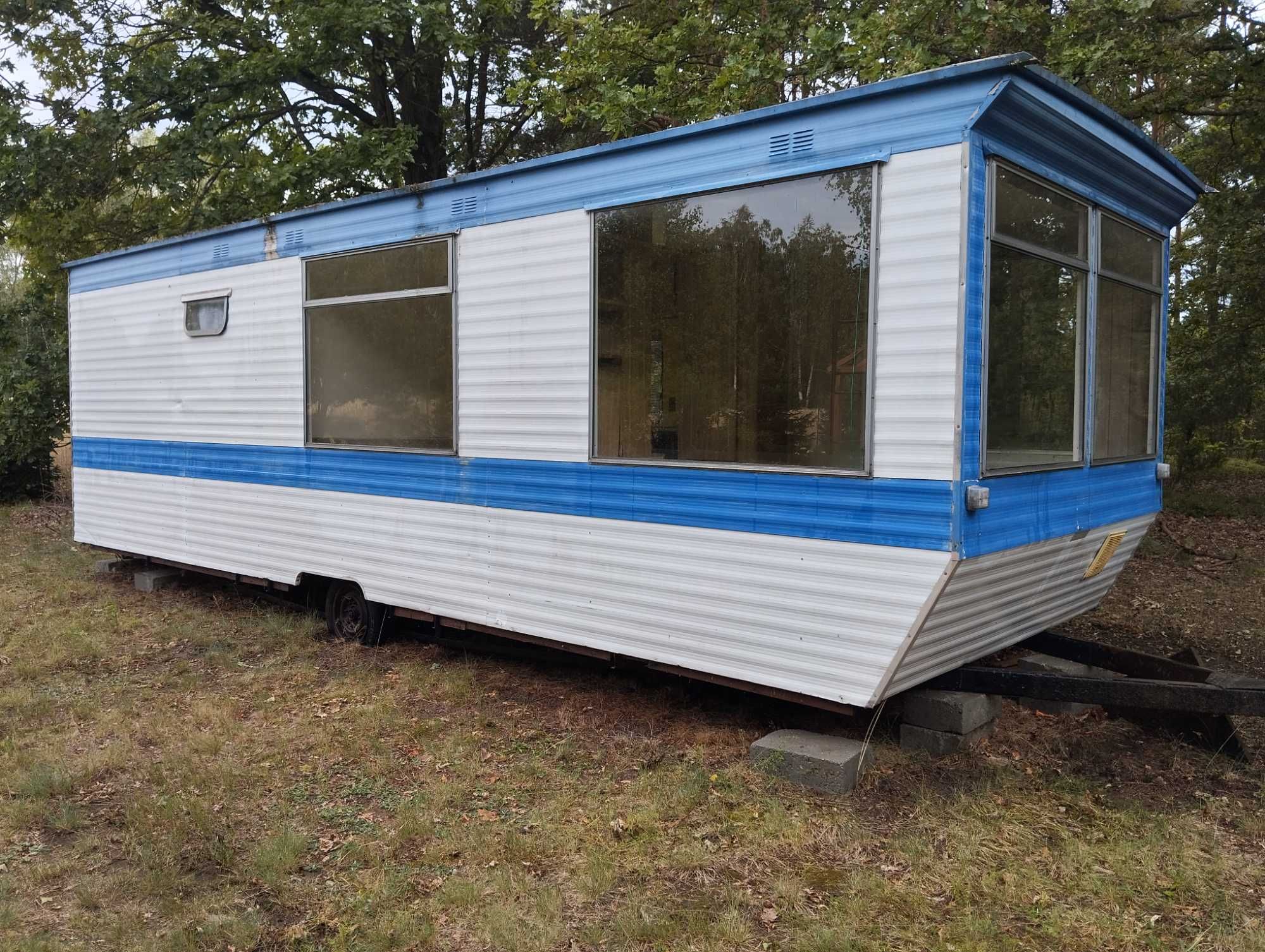 Domek holenderski, letniskowy, przyczepa 7,2 x 2,45m, Jadów Urle