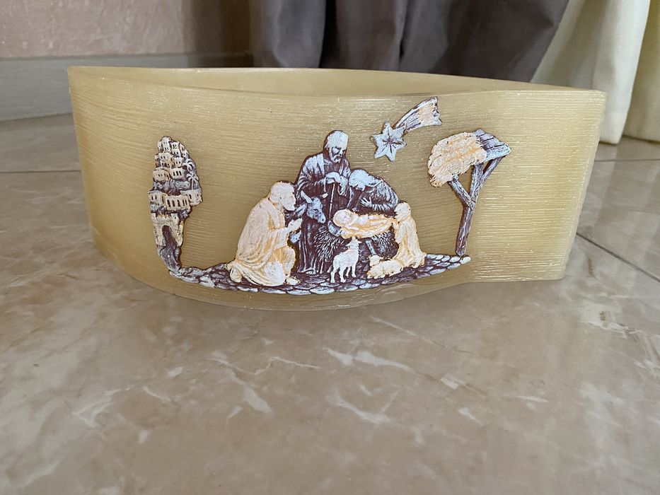 Свічка/Вертеп/Шопка/Підсвічник/новорічний декор