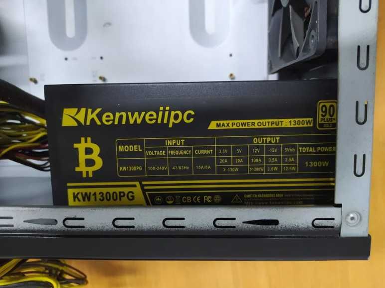 Блок питания Kenweiipc KW1300PG 1300W
