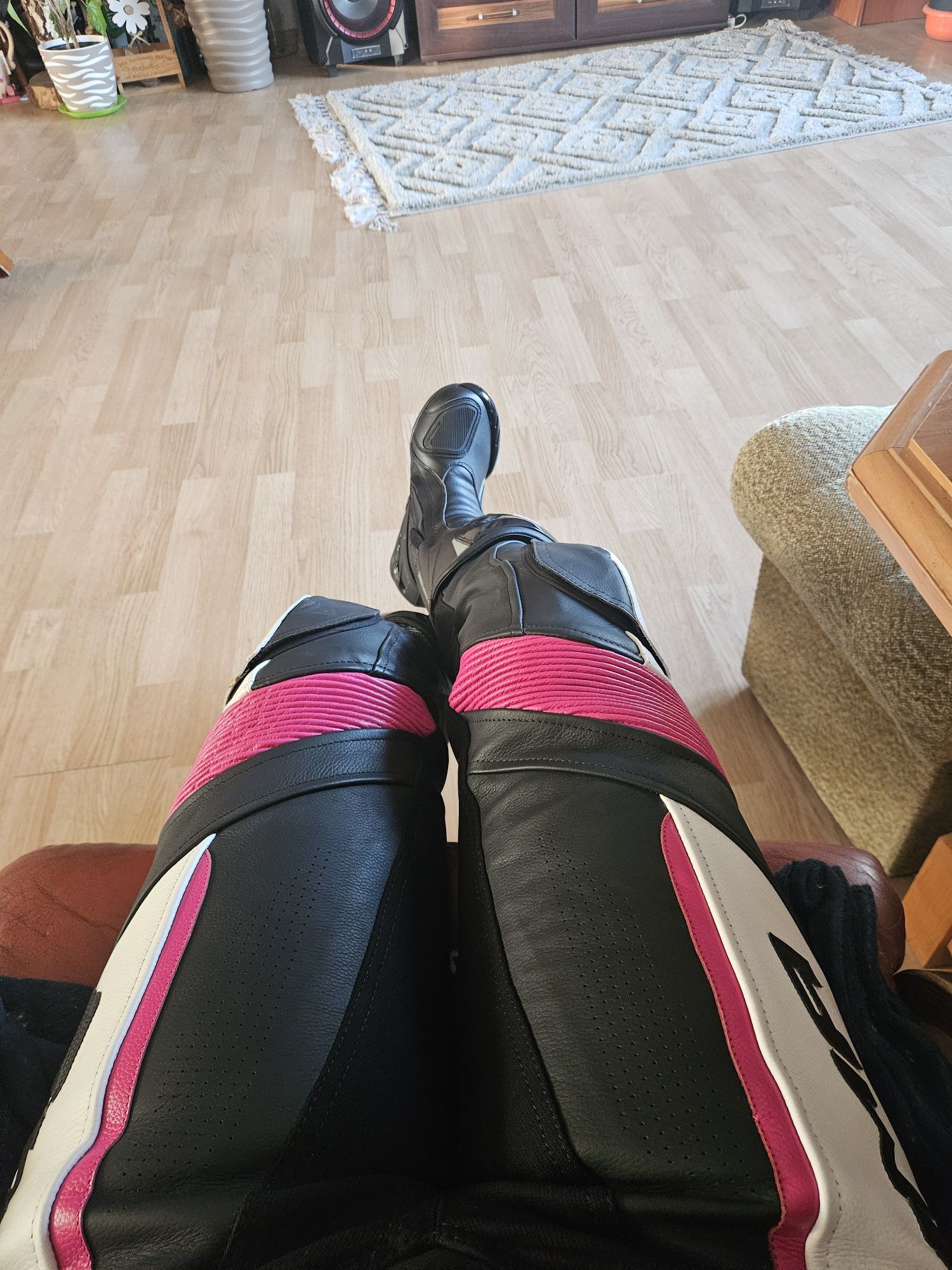 Spodnie motocyklowe damskie