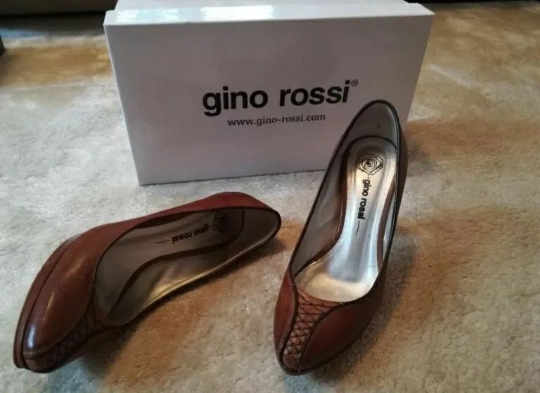 Czółenka szpilki GINO ROSSI - 36 - śliczne