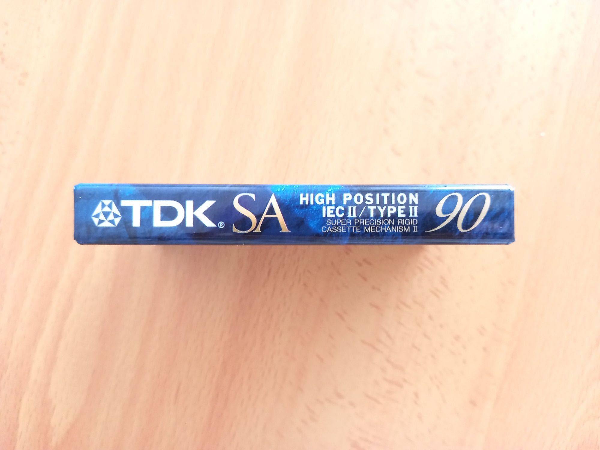 Cassete TDK SA90 – Nova e Selada – Tipo II (CrO₂) – 90 Min