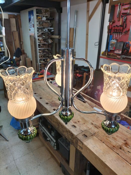 Candeeiro de tecto vintage