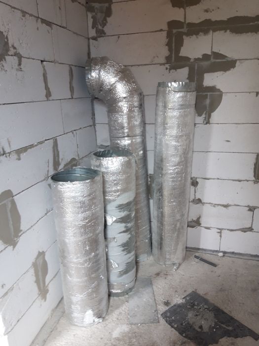 Продам цинкову трубу для витяжки б/у