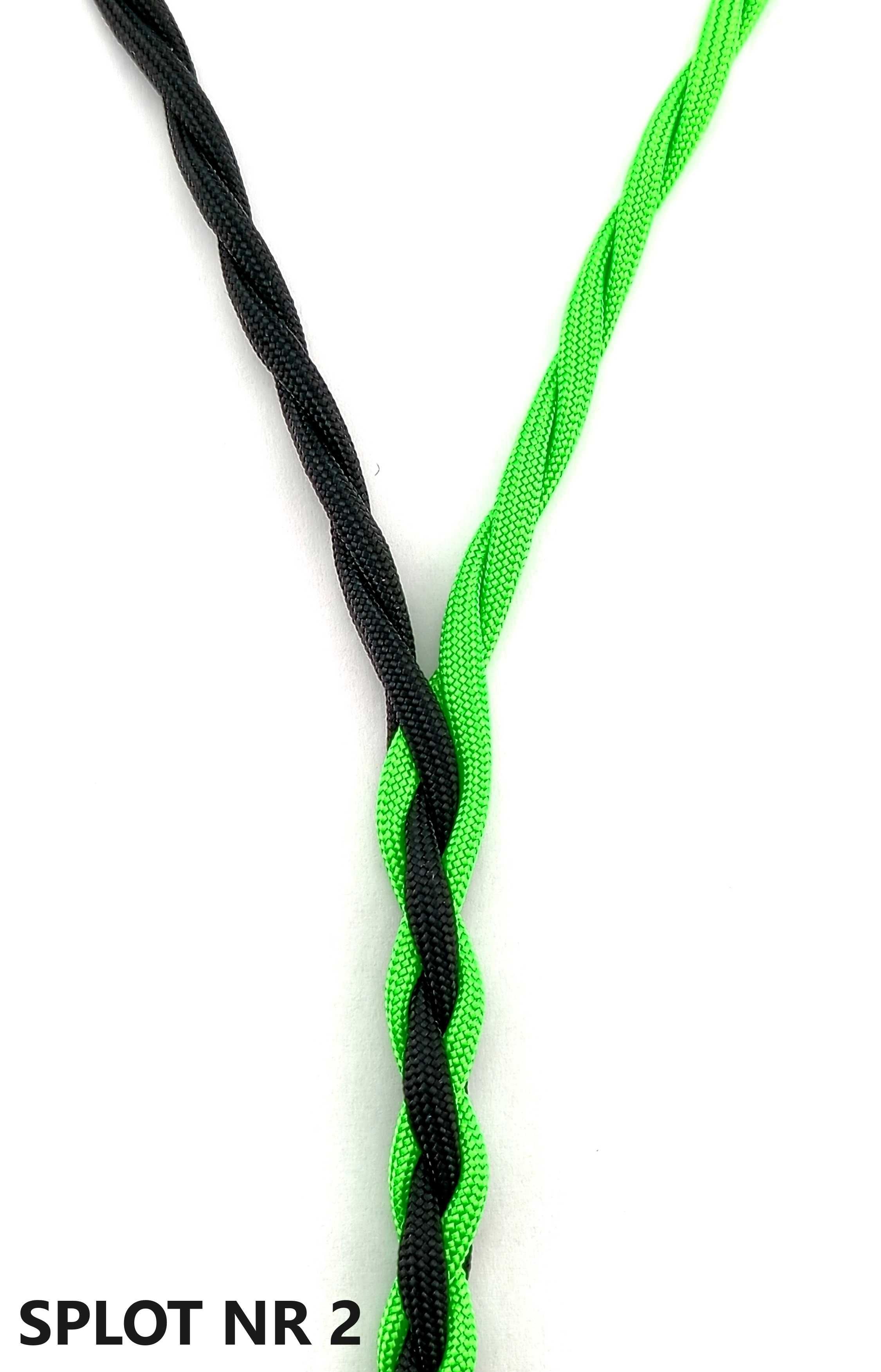Ręcznie wykonany kabel do słuchawek FOSTEX wtyk 3,5mm warianty kolory
