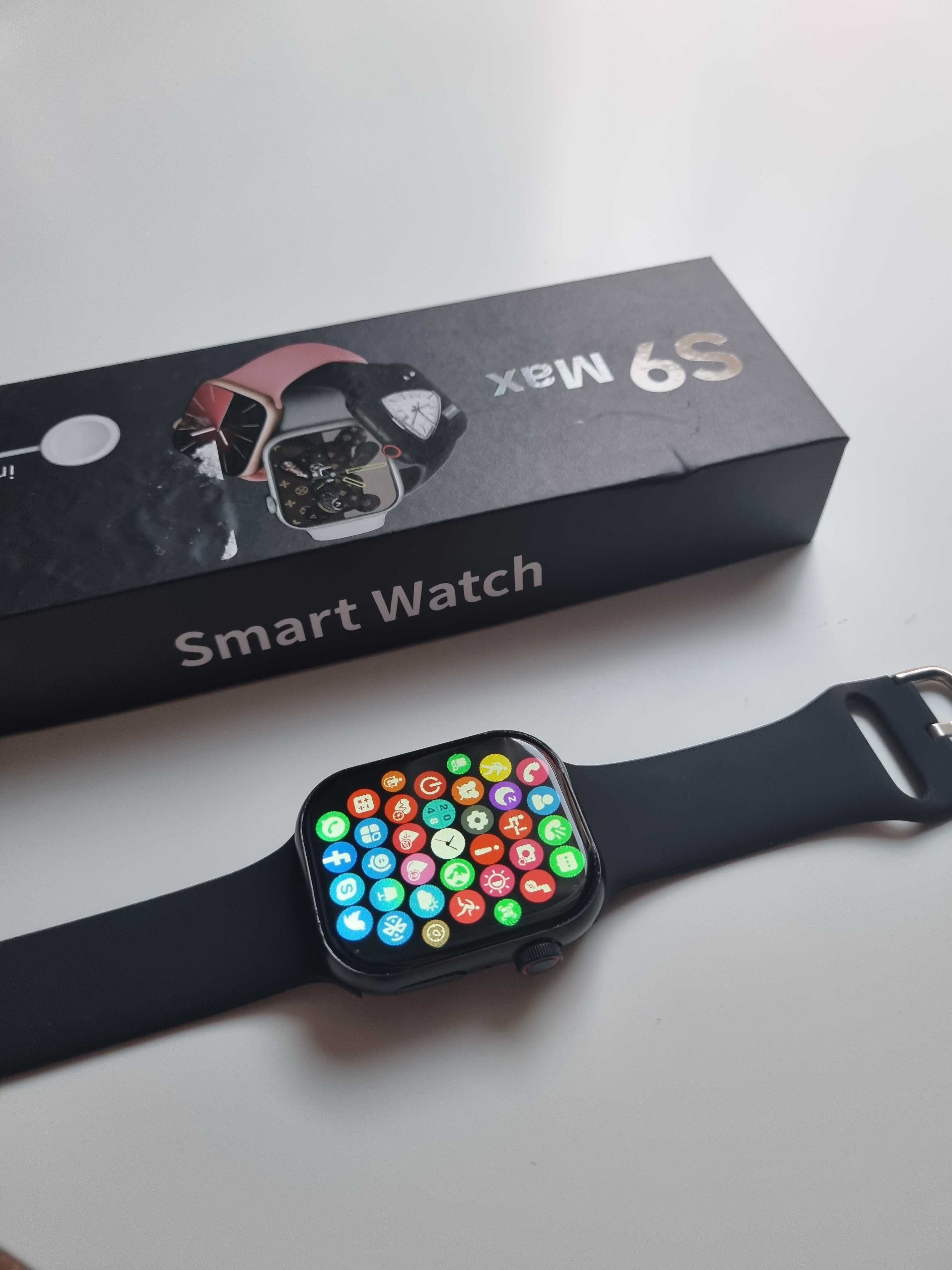 Smartwatch czarny NOWY Bluetooth