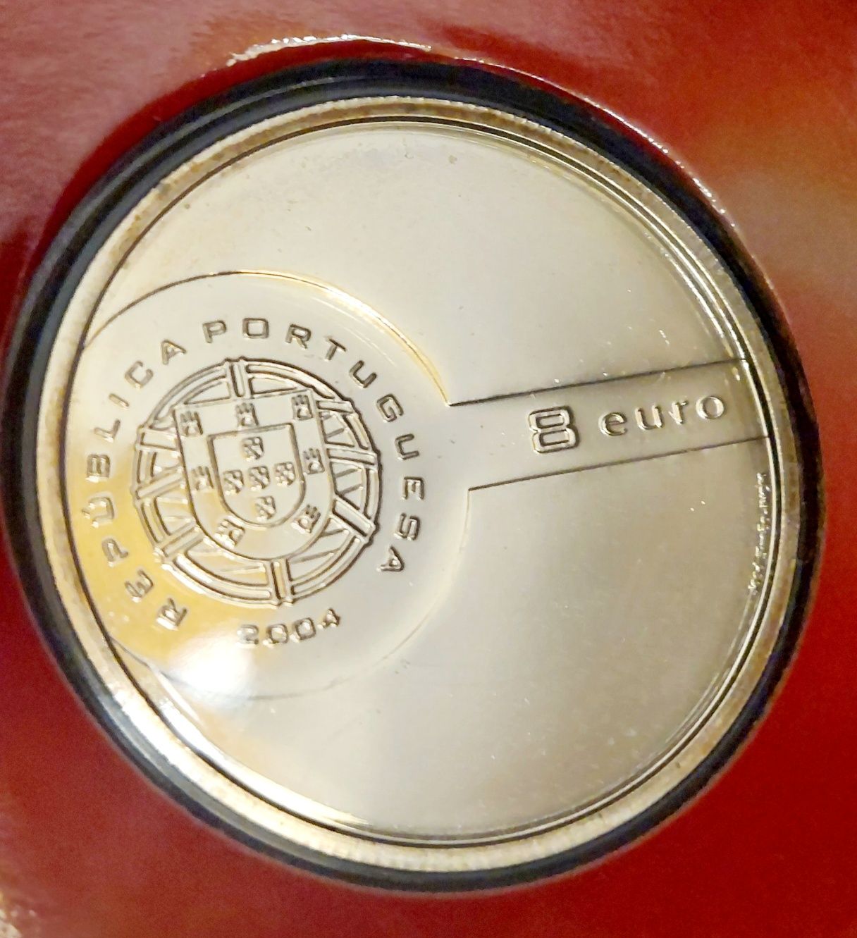 Moeda de prata- Euro 2004