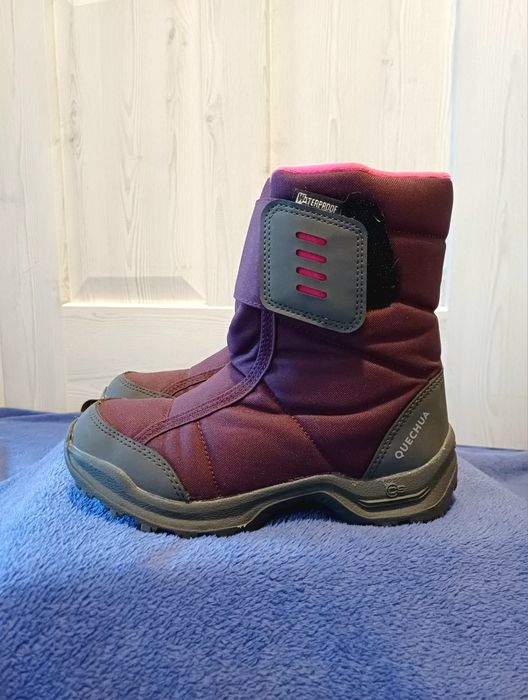 Buty zimowe śniegowce dla dzieci rozmiar 33 ciepłe wodoodporne