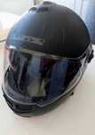 Capatece preto  LS2 com oculos incluidos