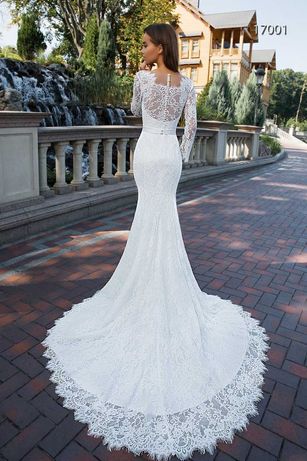 Весільна сукня з шлейфом Slanovskiy, плаття, весільне
