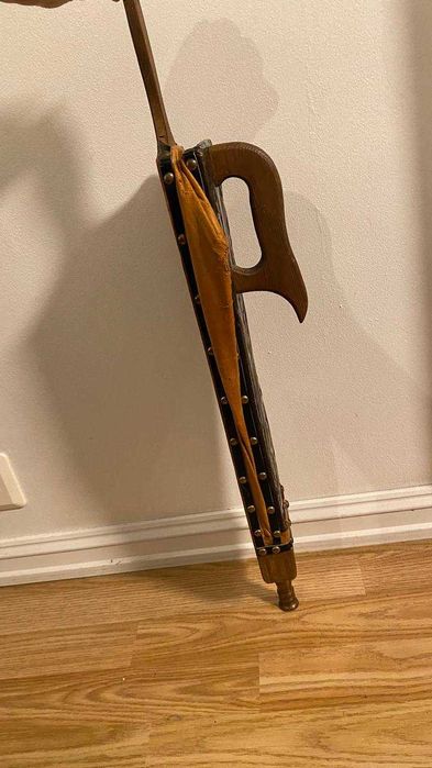 Меха скандинавская для камина дерево и латунь