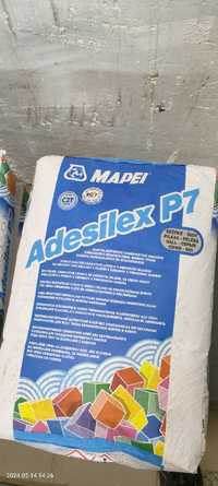 Клей для плитки Mapei Adesilex P7 серый 25 кг