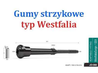 Gumy strzykowe Ultramilk JD066 do dojarki Westfalia