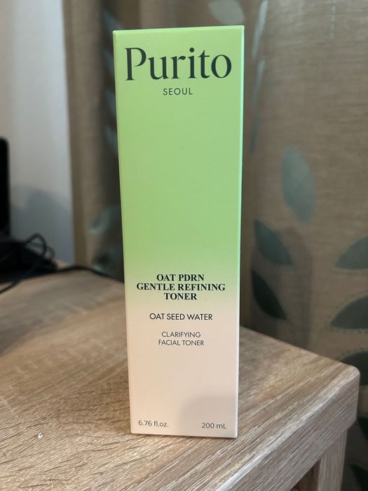 Тонер з PDRN насіння вівса PURITO Seoul Oat PDRN Gentle Refining Toner
