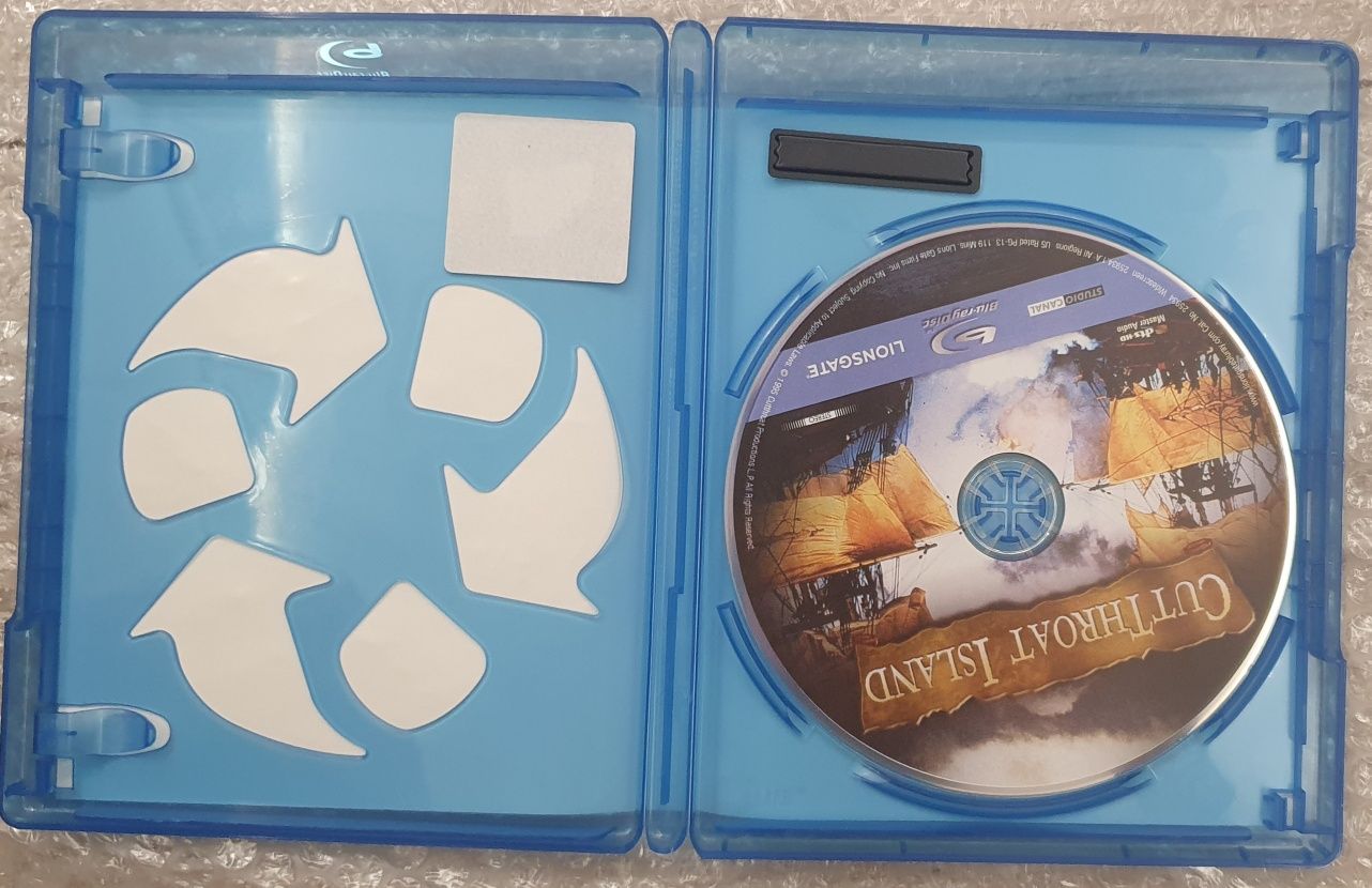 "Wyspa Piratów" "Cutthroar Island" Blu-ray bez PL