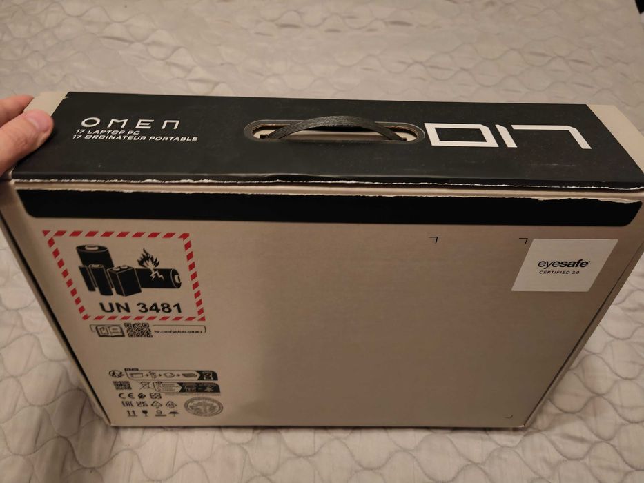 Laptop HPOmen17|R5-8645HS|144Hz|32GB|1TB|RTX4060|GWAR-06.2027|Jak|Nowy