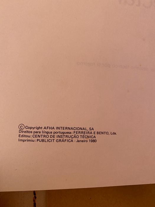 1980 Desenho Técnico - Projectar é Facil volume 1