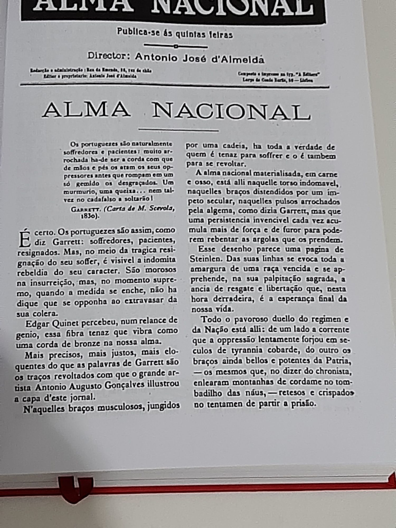Revista Republicana - Alma Nacional - Portes Gratuitos