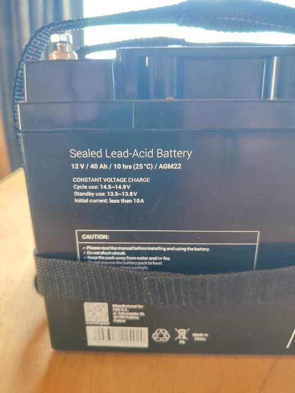 Ponton Aqua Marina Motion+silnik elektryczny T‑18+aku 40 Ah+kamizelki