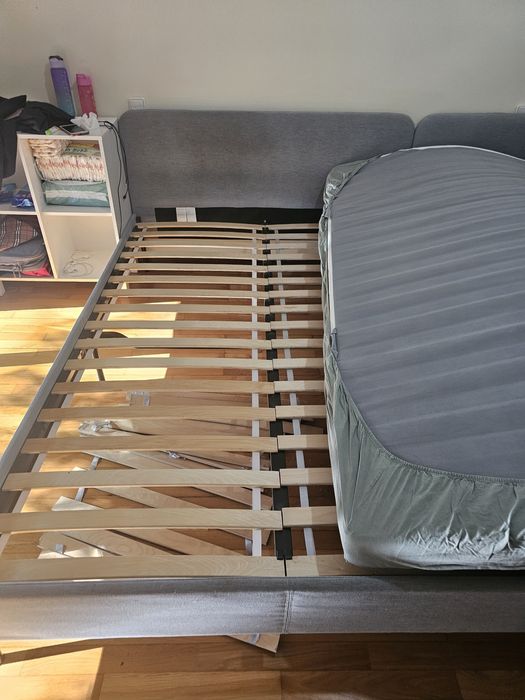 Cama de casal ikea 1.40 por 2 mts