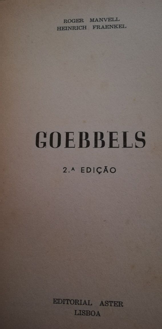 Biografia de Goebbels