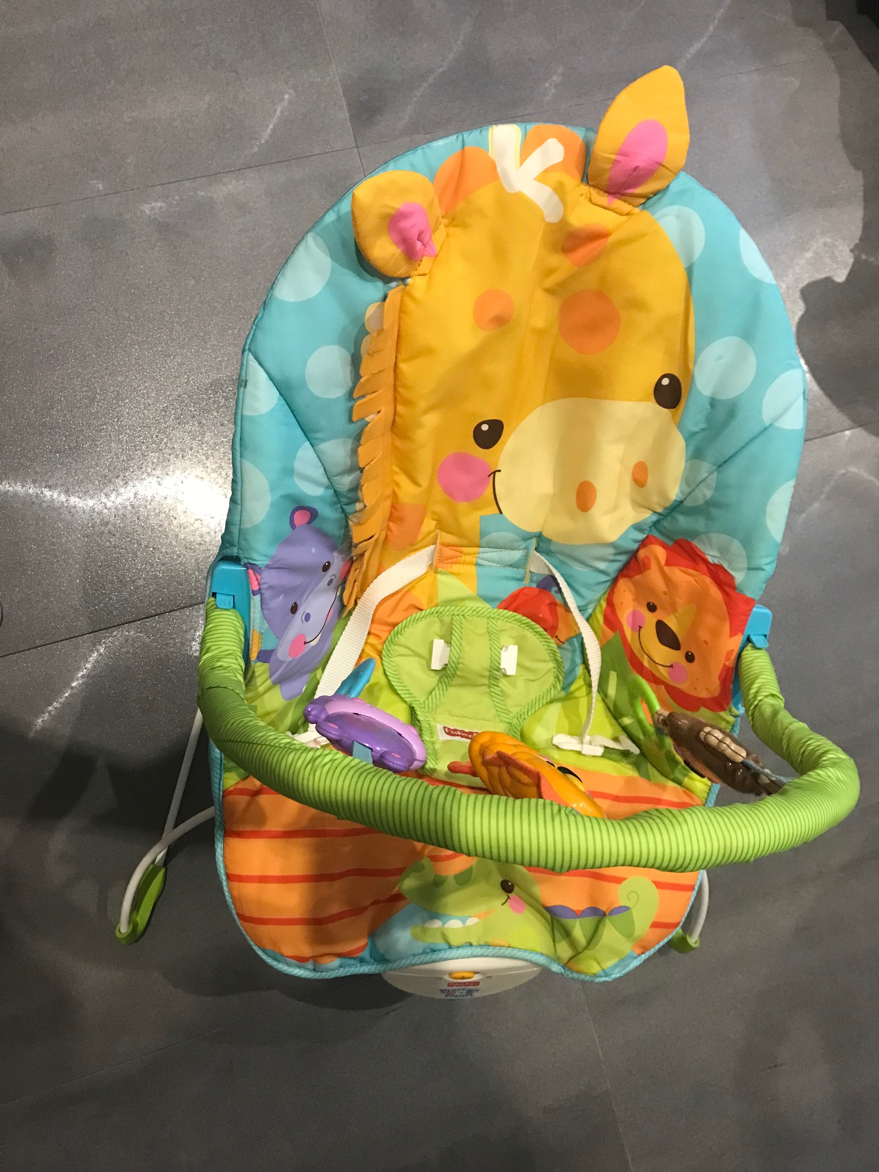 Espreguiçadeira Relax e baloiço Fisher Price
