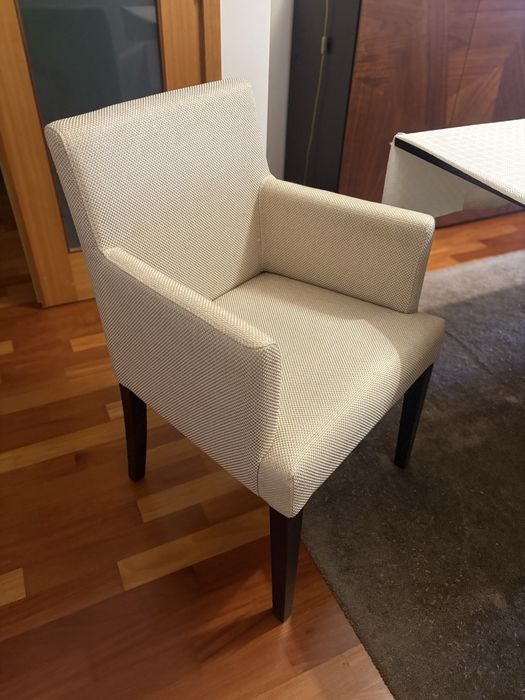 Mesa Jantar Vidro com 6 cadeiras