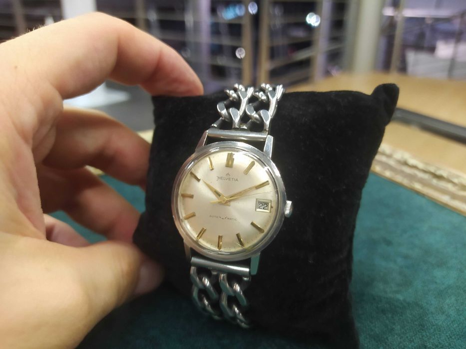 Zegarek HELVETIA / OMEGA automat Szwajcarski swiss Vintage retro